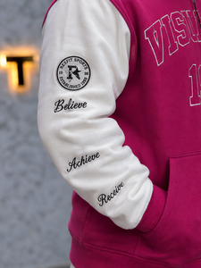 Sweat à capuche zippé oversize pour homme, style streetwear, en molleton de coton avec logo brodé, collection automne - Product Image 3