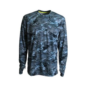 Vêtements de pêche camouflage au design unique, vêtements de sport d'extérieur, vêtements en polyester et élasthanne, maillots de pêche sublimés performants - Product Image 2
