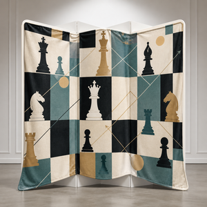 Custom Printed <b>Throw</b> Blanket Personalized Robot Yoga Chess Safari Pizza Barber Sublimation Flannel Fleece Polyester - Product Image 1
