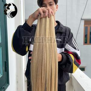 Venta caliente Hali Hair Vietnamita Remy Máquina de cabello humano Doble trama Recta Super Doble dibujado Sin derramamiento de enredos Teñido libre - Product Image 4