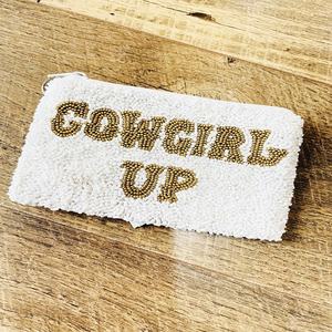 Bolso de Mano Personalizado Hecho a Mano con Cuentas de Vidrio Estilo Texas, con Temática Deportiva, Forma Rectangular, Base de Algodón, para Fiestas - Product Image 2