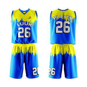 ชุดยูนิฟอร์มบาสเก็ตบอลแบบสั่งทำพิเศษ ระบายอากาศได้ดี แห้งเร็ว ซับเหงื่อ ไซส์ใหญ่ แขนกุด โพลีเอสเตอร์ 100% คอวี พร้อมโลโก้สั่งทำ - Product Image 6