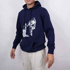 Sweat-shirt à capuche imprimé pour homme, en coton, style streetwear, décontracté, à manches longues, vêtements personnalisés - Product Image 4