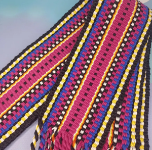 Cinturón tejido a mano para mujer, colorido Krajka, cinturón personalizado - Product Image 2