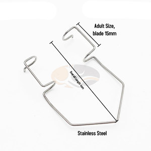 เครื่องมือผ่าตัดตาแบบใช้ลวดสแตนเลส ยี่ห้อ Barraquer ขนาด 15 มม. แบบโค้งงอ ความยาว 4 ซม. พร้อมคู่มือการใช้งาน - Product Image 2