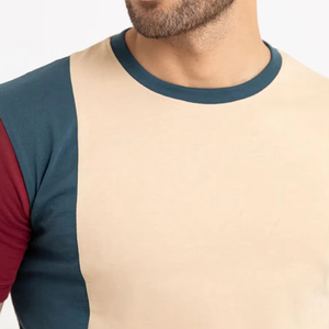 Camiseta de cuello redondo sencilla y ligera de la mejor calidad, transpirable, ideal para el verano, para hombre. - Product Image 4