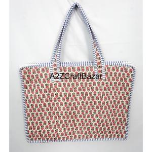 Sac à ordinateur portable matelassé en coton 100% de haute qualité, fabriqué à la main, avec fermeture éclair et poignée, idéal pour les voyages, l'école et le bureau. - Product Image 5