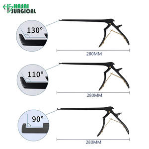 Pinza Kerrison de Acero Inoxidable, Manual, Negra, Ángulo de 130 Grados, Ancho de Mordida 4.0 mm, Certificación CE, Instrumento de Cirugía General y Ortopedia - Product Image 3