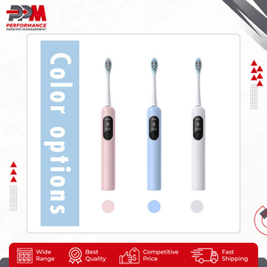 Best Quality Smart Wave Oscillating <b>Head</b> Design 4 Modes IPX7 Foldable Rechargeable <b>Electric</b> <b>Toothbrush</b> Teeth Whitening - Product Image 2