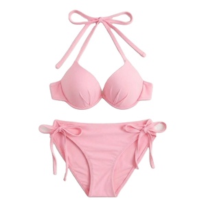 Bikini Sexy 2026, Traje de Baño de Dos Piezas con Cuello en V para Mujer - Product Image 1
