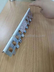 Gegalvaniseerde Hoekkraal Met Plastic Pvc-Afdekking Voor Gipsplaten Constructiemateriaal - Product Image 4