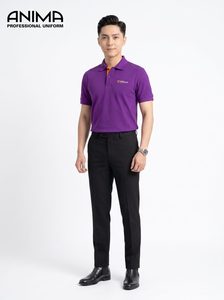 ANIMA TPBank T-shirt en coton pour homme, décontracté, respirant, à manches courtes - Product Image 2