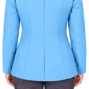 Chaqueta Ecuestre Azul Cielo para Mujer, Blazer de Equitación Elegante, Abrigo para Competición Hípica, Personalizable, Venta al Por Mayor - Product Image 6