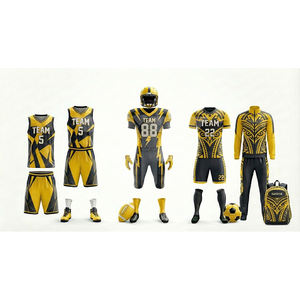 Camiseta de Fútbol Transpirable de Malla Premium, Unisex, para Adultos, Manga Corta, Tallas Grandes, Personalizable - Product Image 3