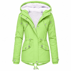 Chaqueta Acolchada de Invierno para Mujer, Transpirable, Impermeable, de Manga Larga, Personalizable - Product Image 3