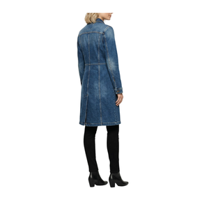 Gabardina Larga de Mezclilla para Mujer Gina - Product Image 1