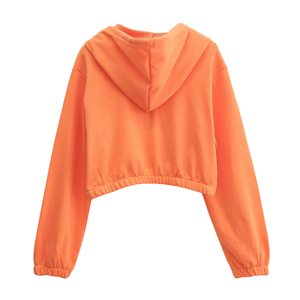 เสื้อฮู้ดผู้หญิงแบบคลาสสิก ผ้าฝ้ายอุ่นสบาย รับผลิตเสื้อผ้าแบบ OEM ODM ขายส่ง - Product Image 1