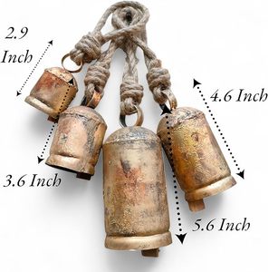 Trusted Manufacturer Stylish Metal Christmas Hanging <b>Bell</b> Ornament For Home Party Tree Decoration Festive Decorative Hanging - Product Image 2