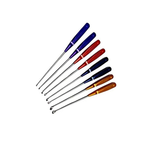 Curetas Cervicales de Hueso de Alta Calidad, Instrumentos de Ortopedia de Columna Vertebral, Juego de 8 Piezas, Certificación CE, SURGINEXA - Product Image 3
