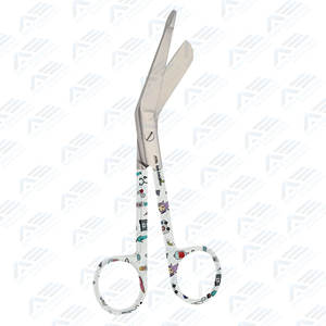 Juego de instrumentos de vestidor con patrón de impresión de Color personalizado, tijeras de enfermera de acero inoxidable, Kit de instrumentos médicos quirúrgicos manuales - Product Image 2