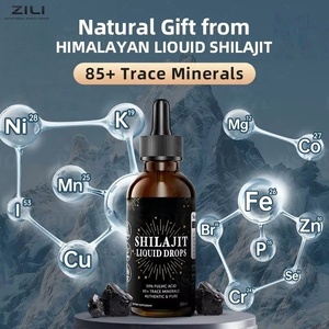 Gotas de Shilajit Orgánico de Marca Privada, Energía Natural, Desintoxicación y Apoyo Inmunológico, Ricas <span class=keywords><strong>en</strong></span> Más de 85 Minerales Traza y Ácido Fúlvico - Product Image 2