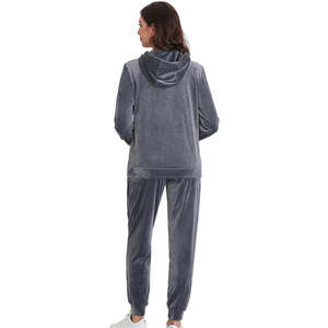 Survêtement femme slim fit, marque privée, vêtements d'entraînement, tendance, confortable, avec fermeture éclair - Product Image 4