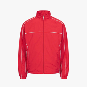 Survêtement unisexe coupe classique réfléchissant en 100 % nylon et polyester, coupe-vent personnalisé respirant de poids moyen, longueur intégrale - Product Image 5