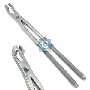 Gary Rocks -1414-60 Instrumento Dental Manual de Acero Inoxidable de Alta Calidad, Pinza de Extracción Molar con Mandíbula Serrada de 19 Dientes, Plateada - Product Image 5