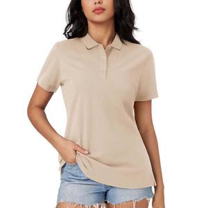 Camisas Casuales para Mujer con Logotipo Bordado Personalizado al por Mayor, 100% Algodón, Anti-Pilling, Transpirables, Mejor Proveedor, Nuevo Estilo, Precio Económico - Product Image 1