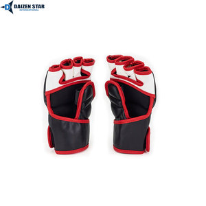 Guantes de MMA de Cuero con Agarre para las Manos y Cierre de Velcro para Adultos en MMA y Boxeo - Product Image 2