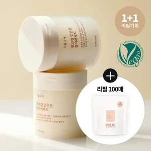 Shingmulnara Riz Water Tone Pad Refill Set Soins de la peau de qualité avec recharge 100P + 100P - Product Image 1