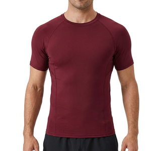Camiseta deportiva elástica para hombre, de jersey hilado a medida, para gimnasio y entrenamiento. - Product Image 6