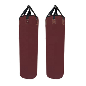 Sac de boxe en cuir robuste, remplissable de sable/eau, hauteur réglable, pour entraînement de MMA, kickboxing, gym et fitness pour adultes - Product Image 4