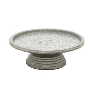 Commercial Grade Galvanized Iron CakeStand Raised Pedestal Dessert Display Holder For Wedding Party Hotel Restaurant Table Decor - Product Image 1
