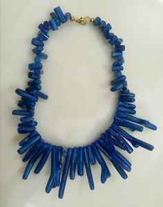 Collar Indio de Resina Lucite con Cuentas de la Mejor Calidad, Joyería Moderna para Fiestas, Hecho a Mano para Unisex - Product Image 2