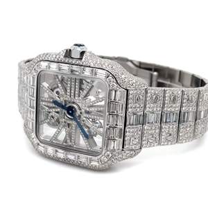 High Quality Fully Customized Iced Out Diamond Lab Grown <b>Watch</b> <b>for</b> <b>Men</b> Hip Hop Diamond Jewelry <b>Watch</b> Gift - Product Image 1