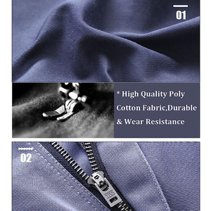 Pantalones de Trabajo Personalizables de Alta Visibilidad, Transpirables, de Algodón y Spandex, Unisex, con Serigrafía, Servicio OEM, PK Needle - Product Image 6