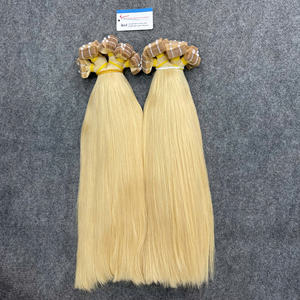 Extensiones de Cabello Liso Natural con Cinta Adhesiva 2026, Cabello Humano Vietnamita 100%, Color Rubio, 100 Gramos por Paquete - Product Image 3