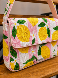 Sac à bandoulière perlé de luxe professionnel, léger, résistant, écologique, fait main, tendance, pour femme, vente en gros |   Personnalisé - Product Image 6