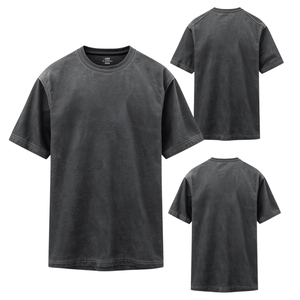 Camiseta Oversize de Algodón Premium de Alto Gramaje con Corte Holgado, Estilo Urbano Relajado, Moda Casual, Prenda Personalizada con Estampado - Product Image 4