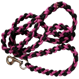 Laisse en coton tressé réglable anti-traction, corde de marche robuste, collier et cordes de laisse en corde torsadée faites à la main - Product Image 4
