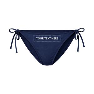 Braguitas de punto ecológicas RTS, estilo hipster, teñidas con hilo, de spandex, ropa interior femenina de talle bajo. |   Proveedor Mayorista al por Mayor - Product Image 3