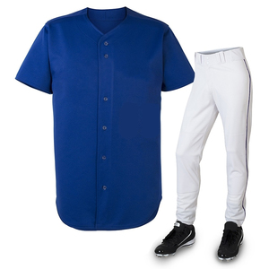 Professional Manufacture <b>Cheap</b> Fashion Baseball Jerseys Uniforms Short Sleeve Breathable Custom Printed High Quality 100% - Product Image 2