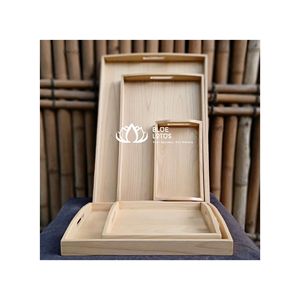 HIGH QUALITY Export Grade <b>Wooden</b> Tray | 100% Natural Solid Wood <b>Serving</b> <b>Platter</b> Bulk Order - Product Image 1