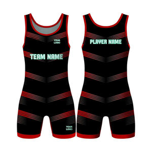 Combinaisons de lutte professionnelles pour adultes, vêtements de lutte OEM/ODM, sublimation, vente en gros - Product Image 1