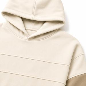 Sweat à capuche décontracté pour homme, personnalisé, coupe oversize, 370g, en Spandex/Coton, uni, avec poche, polaire épaisse pour l'hiver, écologique, ODM - Product Image 5