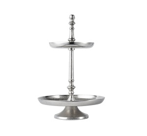Fabricant fiable, support à gâteau artisanal en acier inoxydable, design élégant pour gâteaux de célébration et décoration de table - Product Image 1