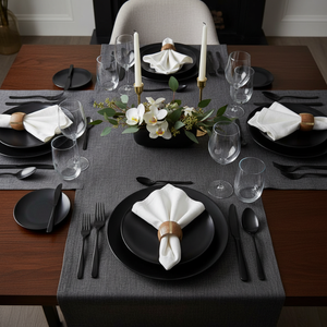Handcrafted Wooden Napkin Rings Set <b>Rustic</b> Natural <b>Wood</b> Napkin Holders for <b>Dining</b> <b>Table</b> Decor Wedding Party Hotel Use Premium - Product Image 3