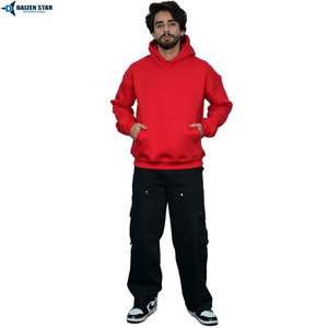 Unisex Pullover Hoodies Custom Embroidery Logo Cotton Fleece Sweatshirts Wholesale OEM Supplier - Product Image 6