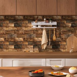10pcs 3D Self-Adhesive Removable <b>Wallpaper</b> 11.8 X 11.8 Inch Vintage Faux Brick Wall Decals Peel & <b>Stick</b> Peel & <b>Stick</b> <b>Wallpapers</b> - Product Image 4